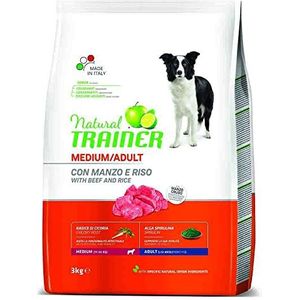 Natural Trainer Hondenvoer Medium Adult Rundvlees 3 kg
