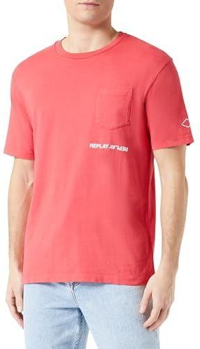 T-shirt - G. Dyed Open End Dry Hand Jersey - Katoen - Ontspannen Pasvorm