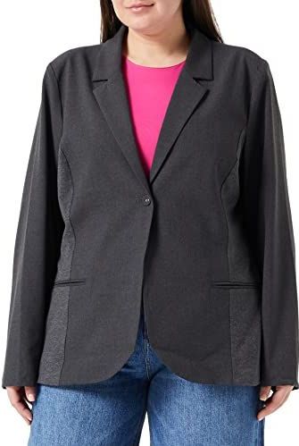 Kaffe Curve - Jia - Blazer - Dames - Slim Fit - 68 cm