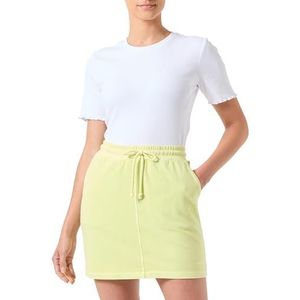 Gant Rel Mini Sunfaded Rok, pastellimoen, XXL voor dames, limoencake, XXL