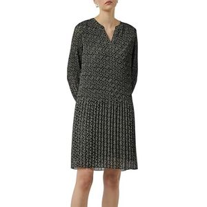 COMMA Jurk  zwart / wit