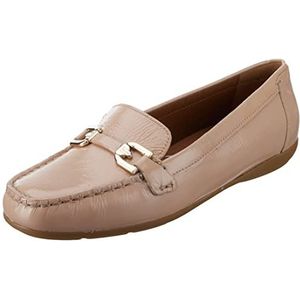 Geox Meisjes D Annytah Moc Moccasin, nude, 36 EU