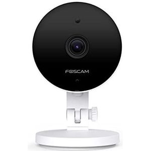 Foscam C2M IP-camera, wifi, binnenbereik, 2 MP, intelligente bewegingsdetectie, compatibel met Amazon Alexa, wit