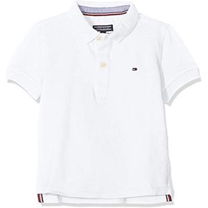 Tommy Hilfiger Poloshirts voor jongens met korte, wit (bright white), 164 cm