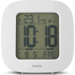 Hama - RC 45 - Wekkerradio - Wit - LCD-Scherm