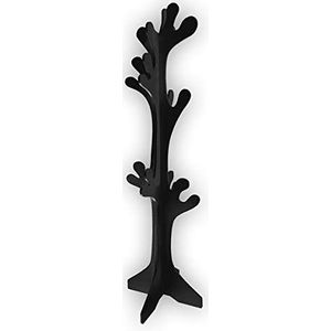 Lupia Kledinghaken boom zwart, 40 x 170 cm, 5 stuks