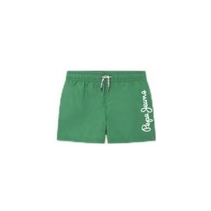 Pepe Jeans Logo zwemshorts voor jongens, groen (groen), 12 jaar, groen, 12 jaar