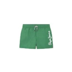 Pepe Jeans Logo zwemshorts voor jongens, groen (groen), 8 jaar, groen, 8 Jaren