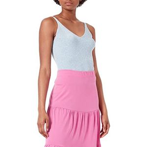 Only dames Top Onllina S/L Top Knt Noos, Cashmere Blauw/Detail:w. Melange, M