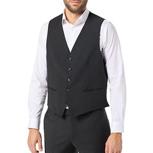 Pierre Cardin Futureflex Hugo kostuumvest, zwart, 28