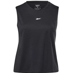 Reebok Dames Workout Ready Vest, Blauw, XL, Blauw, L