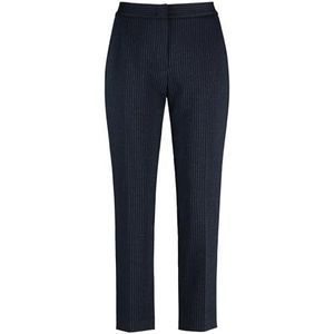 GERRY WEBER Edition broek vrije tijd verkort, Blauwe krijtstrepen, 42