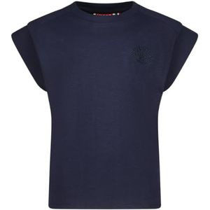 Vingino Hemsy T-shirt voor meisjes, navy blazer, 24 Maanden