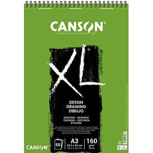 CANSON Tekenblok, XL® Dessin/400039089, DIN A3, 50 vellen, 160 g/m²