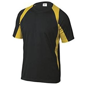 Delta Plus BALINJTM - T-shirt Bali - 100% polyester - maat M - zwart/geel