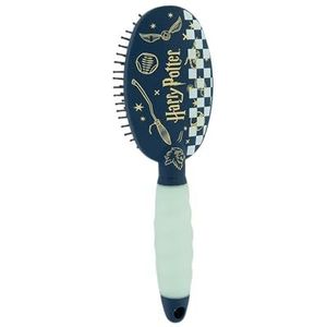 Harry Potter - Ontwarrende Haarborstel - Ergonomische Borstel - Siliconen Gel Handvat - Alle Haartypes - Officiële Hogwarts School Accessoires - Zwerkbal