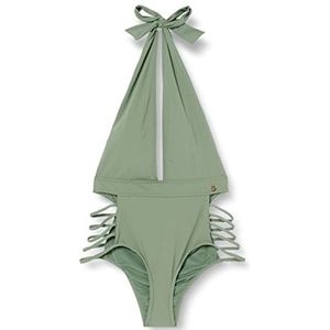 Sylvie Flirty Britta Monokini voor dames, groen (Adventure 3720), 95A