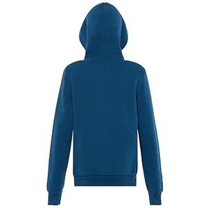 Mymo Athlsr Modieuze trui hoodie voor dames, polyester, donker turquoise, maat S, donker-turquoise, S