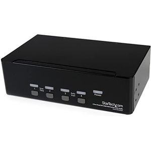 Startech SV431DD2DUA KVM-switch (4 computers, 2 monitoren, dual DVI, audio, 4 USB-poorten, 2048x1536)