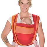 Hoppediz Babydraagdoek incl. geïllustreerde bindhandleiding op schadelijke stoffen alle draagwijzen kruislichaam | Design Delhi 4,60 m