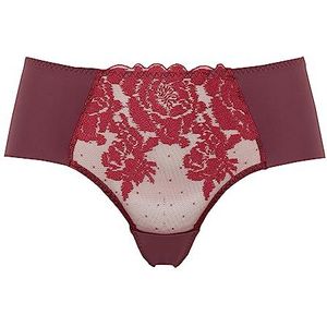 Maison Lejaby Bloem Ikat ondergoed, bordeaux, XS dames, Bordeaux, XS