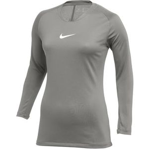 Nike Dames Top Met Lange Mouwen W Nk Df Park 1Stlyr Jsy Ls, Pewter Grijs/Wit, AV2610-057, M