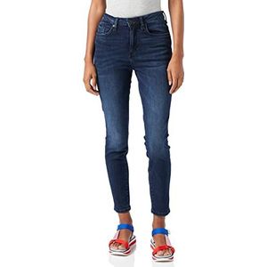 MUSTANG Dames Mia Jeggings 7/8 Jeans, medium blauw 702, 26W / 32L