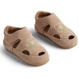 Wheat Pax Pantoffels - Uniseks - echt leer, 9009 Beige Rose, 24 EU
