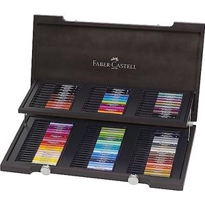 Faber-Castell 167400 Pitt Artist pen, 90 stuks in houten koffer