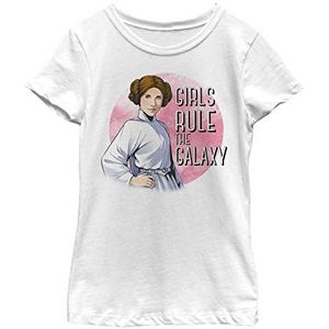 Star Wars Meisjes oorlogen 'Star Wars'8217 '8217 Star Wars'8217 'Star Wars'8221 '8211 '8221 Star Wars'8221, Wit//Galaxy Meisje, M