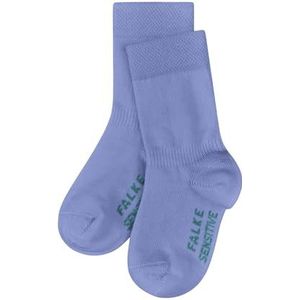 FALKE Uniseks-baby Sokken Sensitive B SO Katoen Met comfort tailleband 1 Paar, Blauw (Light Blue 6755) nieuw - milieuvriendelijk, 74-80