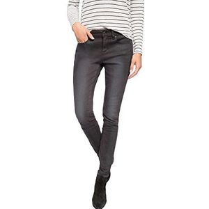 ESPRIT Skinny jeans voor dames in bikerstijl, zwart (black dark wash 911), 30W x 30L
