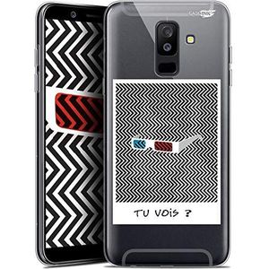 Beschermhoes voor 6 inch Samsung Galaxy A6 Plus 2018, ultradun, motief: Heb je wat Vois?