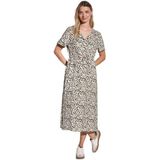 Street One - Gedessineerde Midi-jurk - Beige