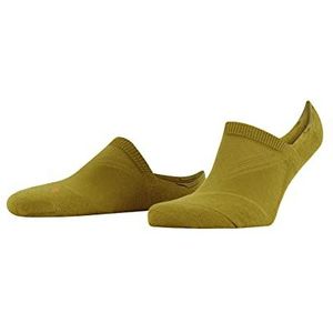 FALKE Uniseks Cool Kick Invisible voetjes, ademend, sneldrogend materiaal, lichte bekleding, pluche zool, high-cut, verkoelend, comfortabel, sportief, platte naad aan de teen, 1 paar, groen (Olive