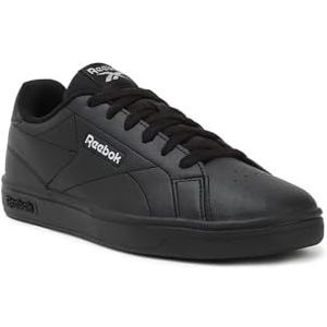 Reebok Dames Court Clean Sneaker, zwart/SILVMT/zwart, 6 UK, Zwart Silvmt Zwart, 6