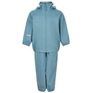 CeLaVi Rainwear Ser-Recycle PU Regenjas, uniseks, kinderen, Rokerblauw, 70