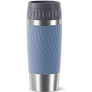 Tefal Travel Mug Easy Twist Thermosfles - Blauw - 0,36 liter