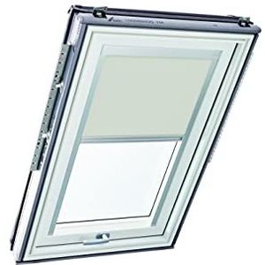 Origineel Roto rolgordijn Exclusiv ZRE voor Roto dakraam daglicht geleiderail Zilver Voor Roto dakraam serie Designo R6/R8 i8 en Classic 64/84 met maat 074/078 | 07/07 Kleur Lichtgrijs