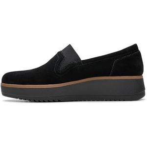 Clarks - Zylah Sky - Leren Schoen - Zwart - Casual