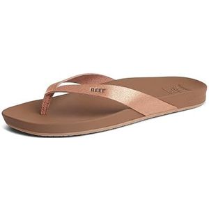 Reef Cushion Court slipper, gegoten kussen voetbed, ondersteuning van de voetboog, Roségoud, 39 EU