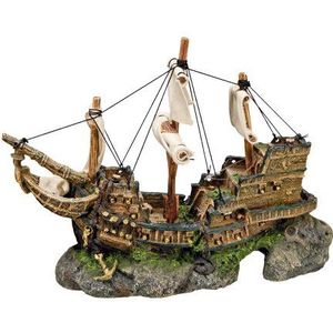 Nobby Aqua Ornaments schip, 33 x 13 x 23 cm