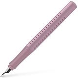 Faber-Castell 140826 - Vulpen Grip 2010, sterkte F, kleur roze schaduw, 1 stuk