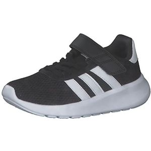 adidas Lite Racer 3.0 EL K Sneakers voor jongens, Core Black Ftwr White Ftwr White, 35 EU