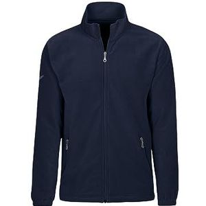 Trigema Fleecejack voor heren, blauw (navy 046), 5XL