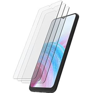 Hama Beschermglas voor Samsung Galaxy A34 5G, gehard veiligheidsglas, klasse 7, displayglas + montagehulp), transparant