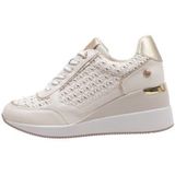 Xti - 14393001-BEIGE - Sportschoenen - Beige - Casual - Veters
