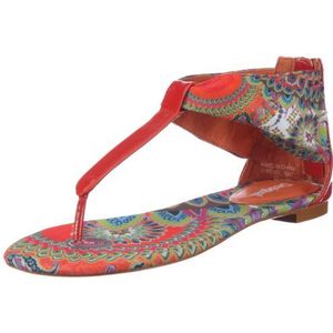 Desigual Shoes_Rita 21SS151 Damessandalen, modieuze sandalen, Oranje Teja Rustica 7032, 36 EU