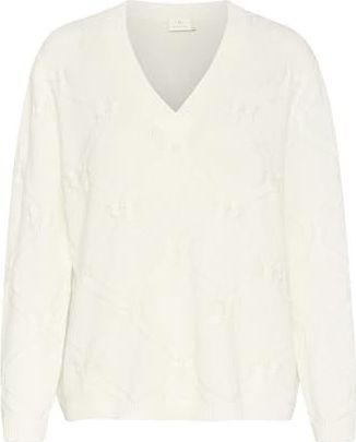 Pullover - Baggy Fit - Wit