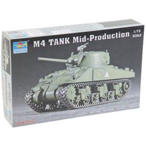 Trumpeter 07223 Modelbouwpakket M4 (Mid) Tank